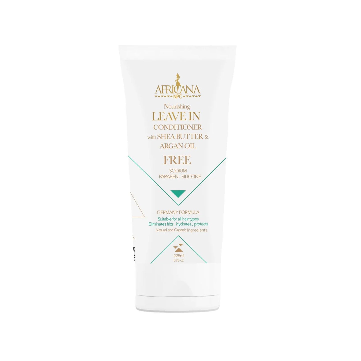 AFRICANA LEAVE IN COND ARGAN OIL 225ML