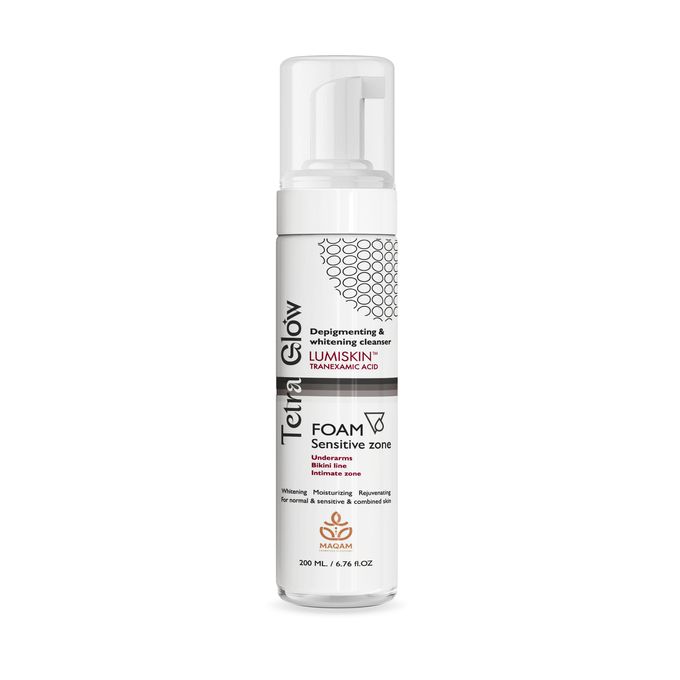 TETRA GLOW CLEANSER FOAM SENSITIVE ZONE 200ML