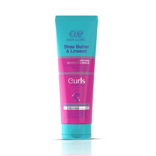 EVA CURL SHAMPOO SHEA BUTTER&LINSEED 230ML