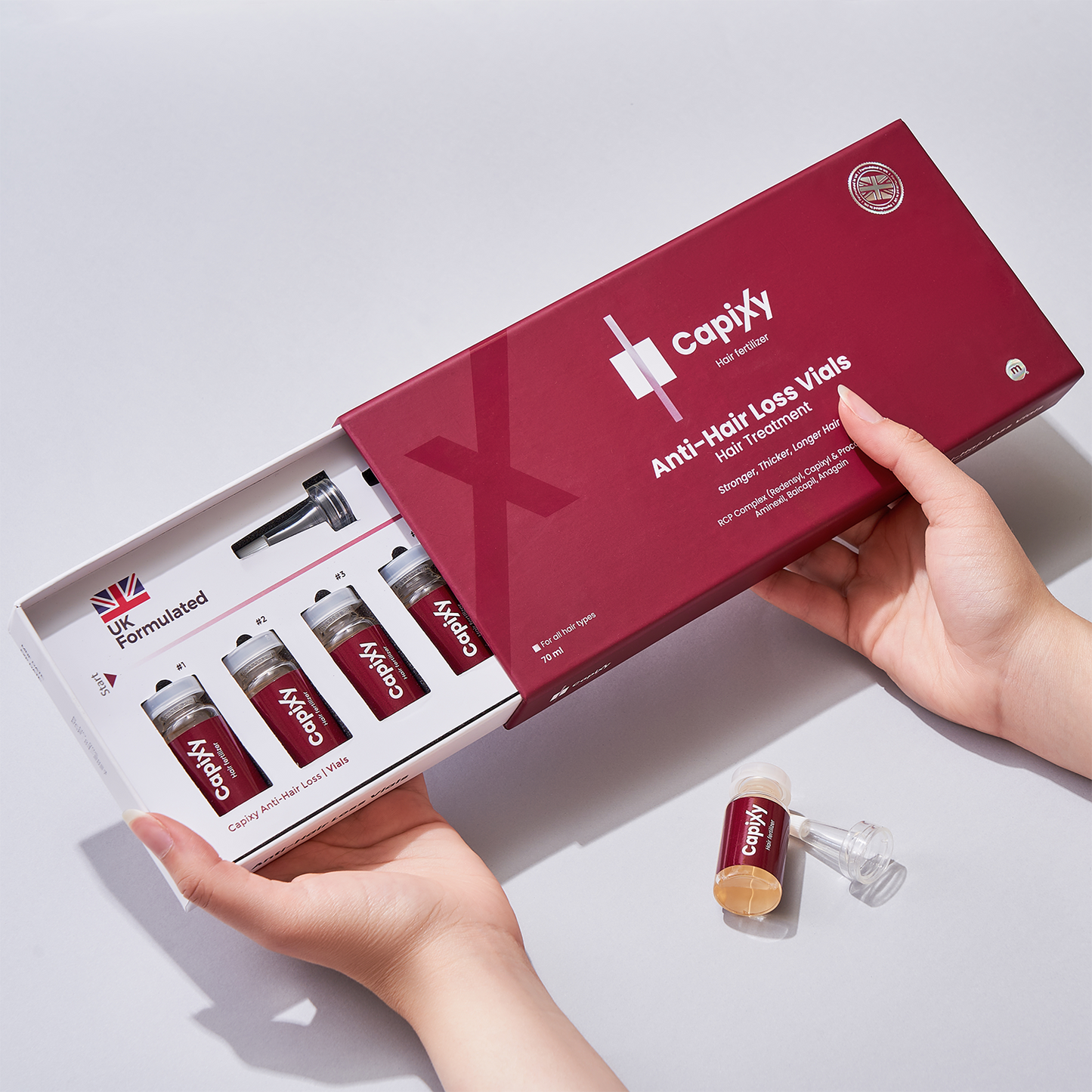 Capixy Anti Hair Loss Vials 70ml