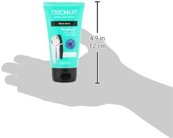 Trichup Black Seed Herbal Hair Styling Cream (75ml) – With Black Seed Oil – Herbal Formula for Intensive Nourishment & Damage Protection – Non-Greasy Conditioning for Soft, Shiny & Manageable Hair