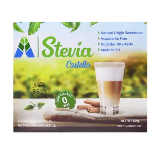 Stevia Castello 60 Sachets