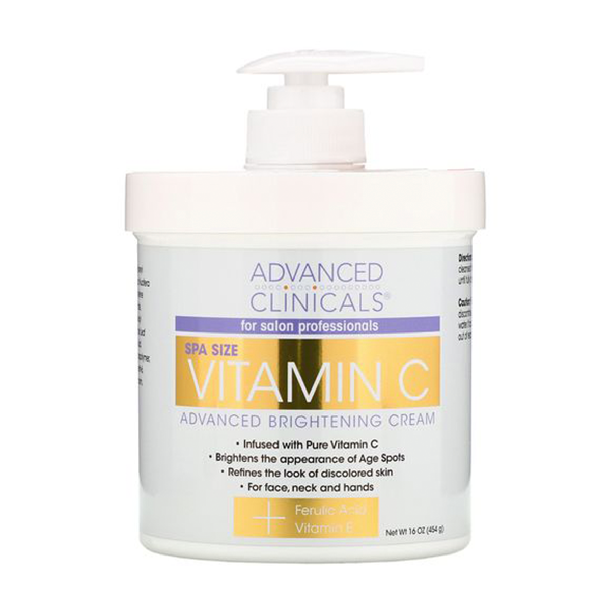 Advanced clinicals vitamin-c brightening cream
