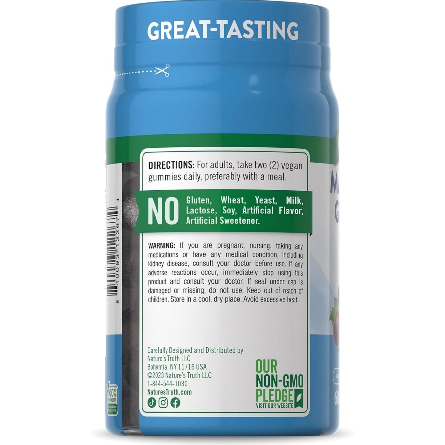 Nature's Truth Magnesium Glycinate 200mg Gummies