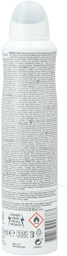 Dove Invisible Dry 48h Anti-Perspirant, 250ml