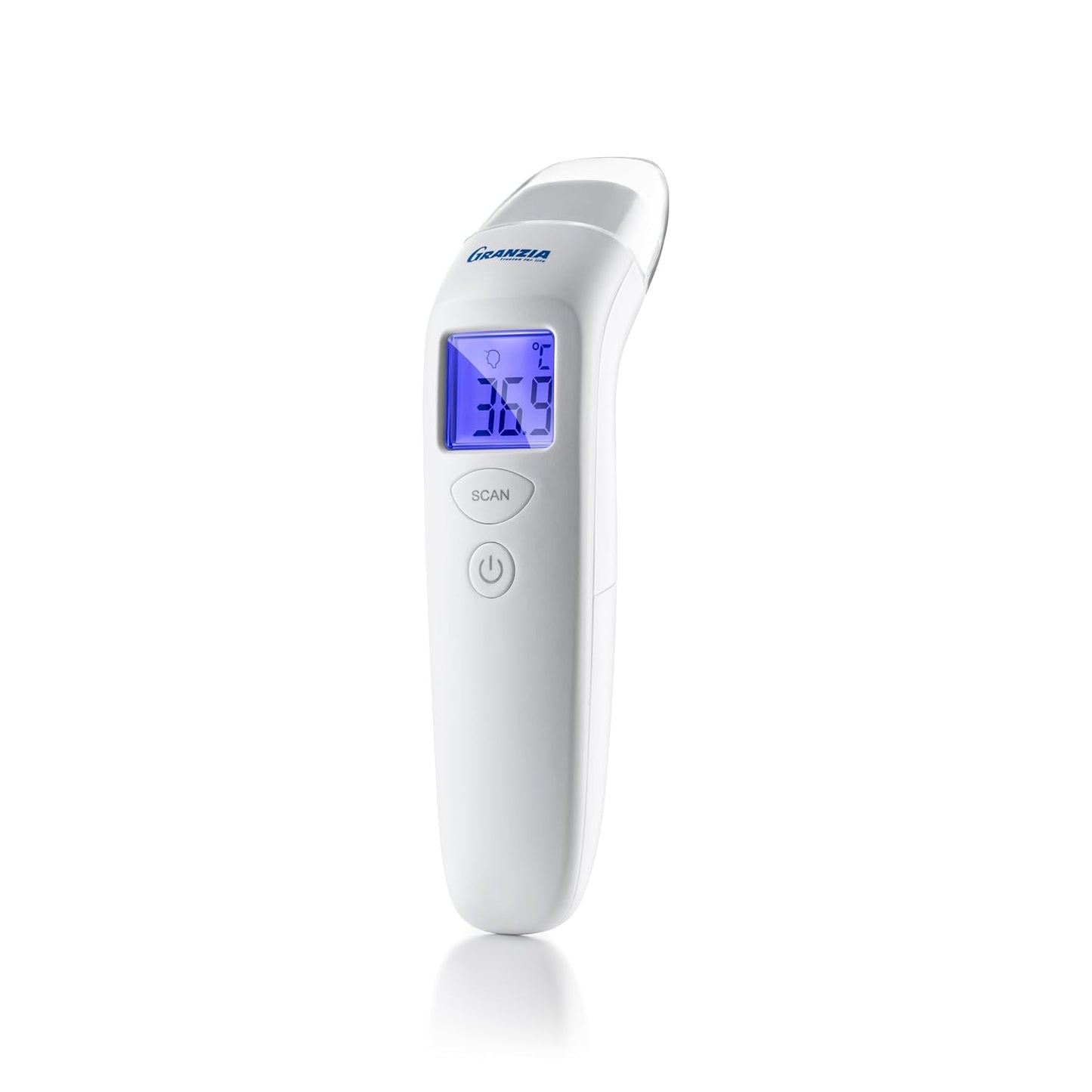 Granzia NC-6 Infrared Non-Contact Thermometer with Fast Temperature Reading and LCD Display
