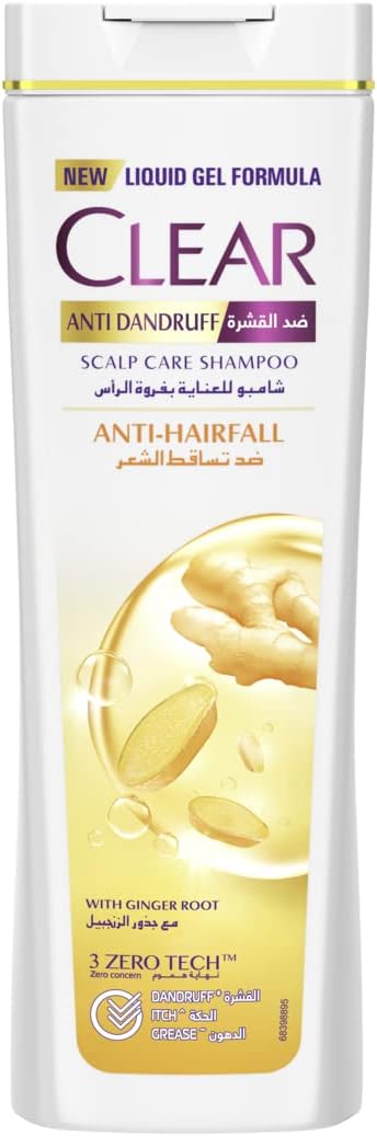 CLEAR Women's Anti Dandruff Shampoo Anti Hair Fall 180ML