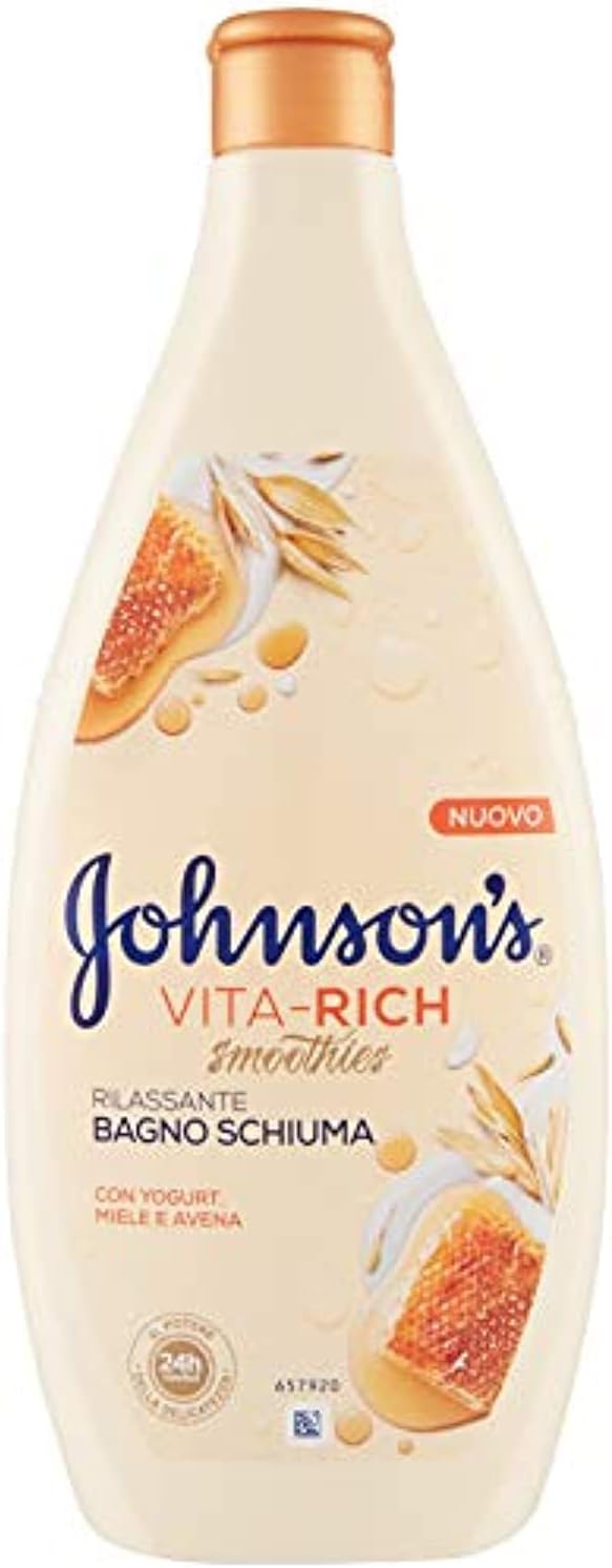 Johnson's Vita Rich Body Wash with Yoghurt, Honey and Oats - 750 ml