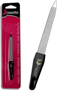Nascita Professional Solingen Nail File - Black Silver