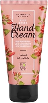 Bobana Hand Cream With Wild Roses