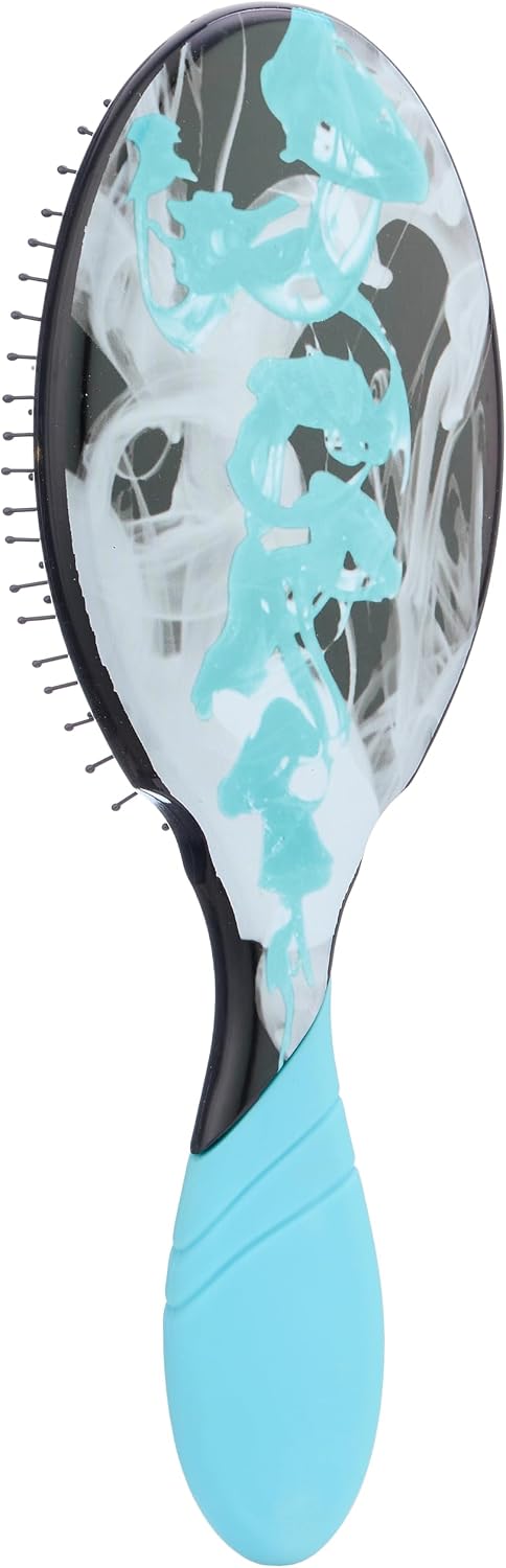 WetBrush Pro Inked Impression Detangler Hair Brush, Artic Blue