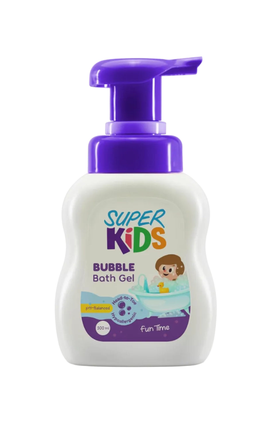 SUPERKIDS BUBBLE BATH GEL 300ML