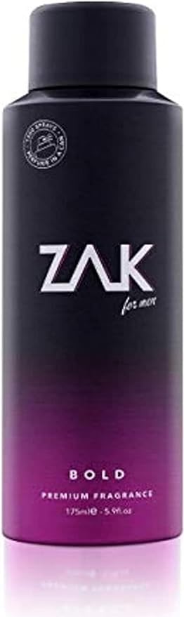 Zak FOR MEN BOLD EAU DE TOILETTE 175ML
