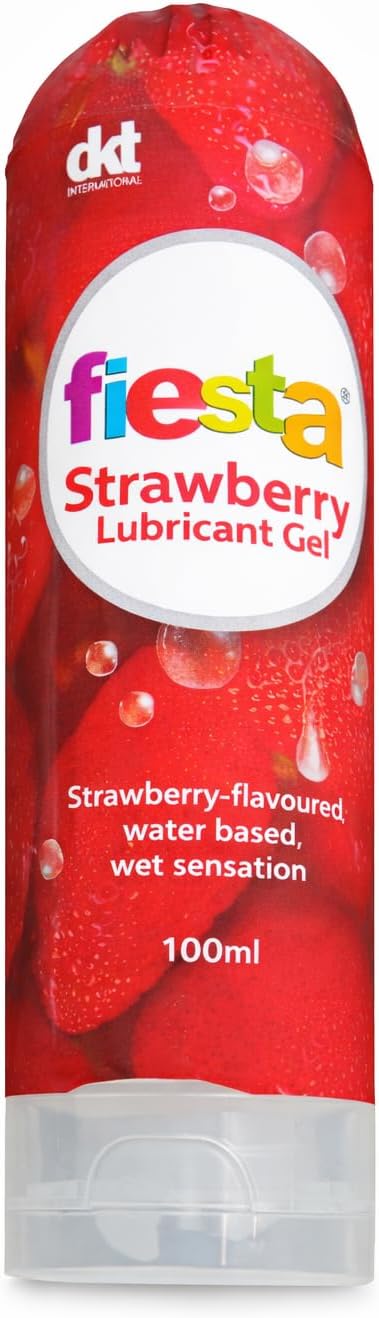 Fiesta Strawberry Lubricant Gel 100ml