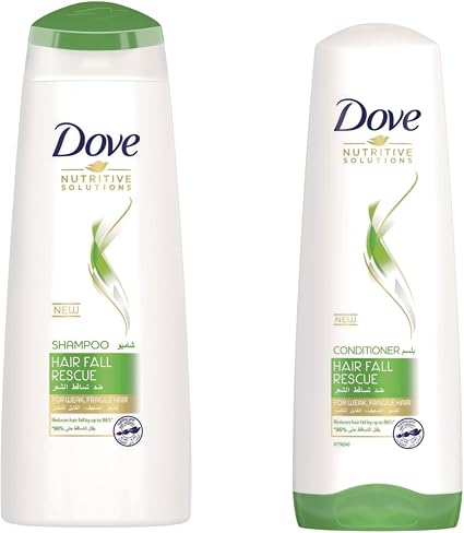 DOVE Shampoo Hair Fall 350ML + DOVE Conditioner Hair Fall 350ML