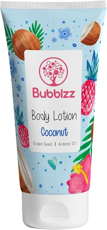 Bubblzz Coconut Moisture Boost Body Lotion, 150ml