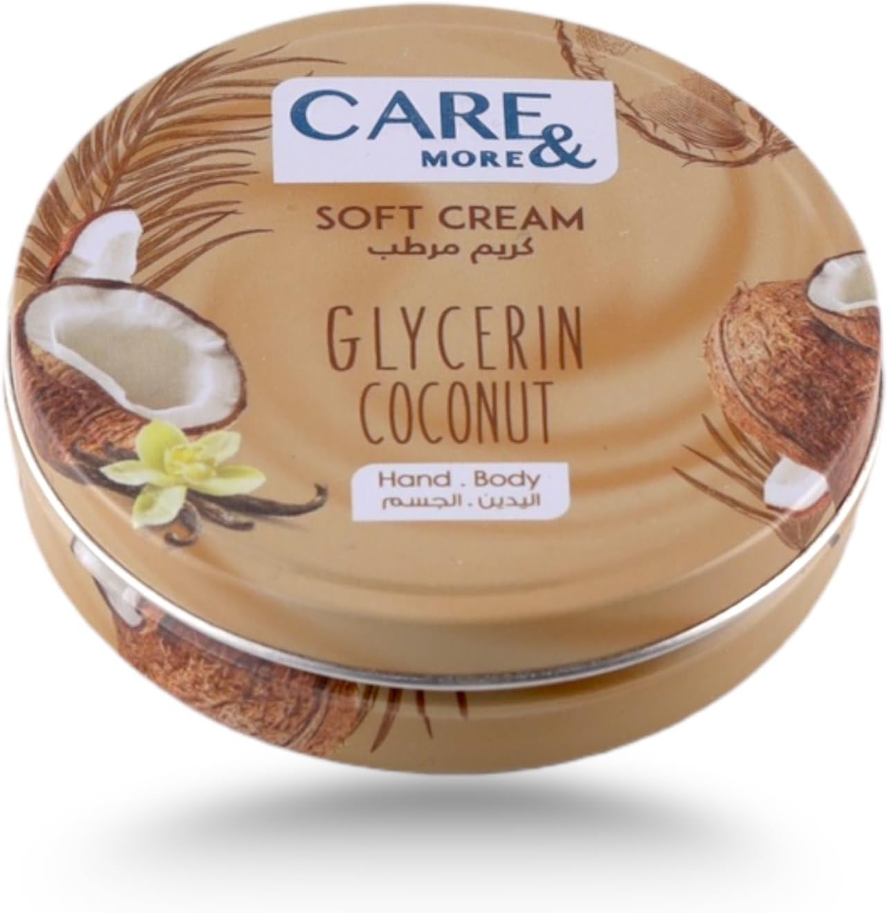 Care & More soft Cream glycerin & Coconut 125 Ml