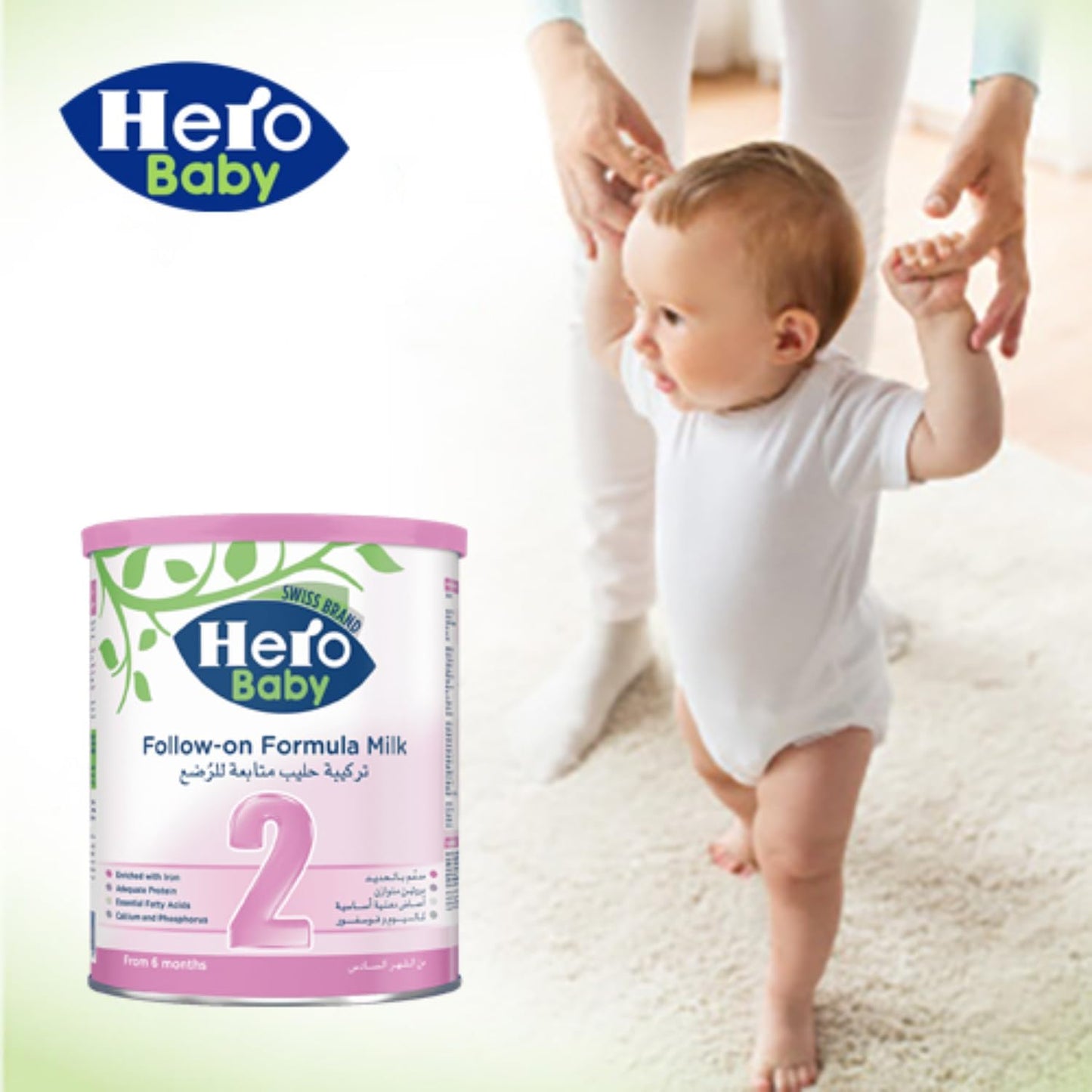 Hero Baby Follow-on Formula Milk Stage2-400g