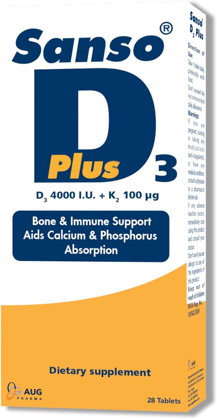 Sanso D3 Plus 28-Tablets