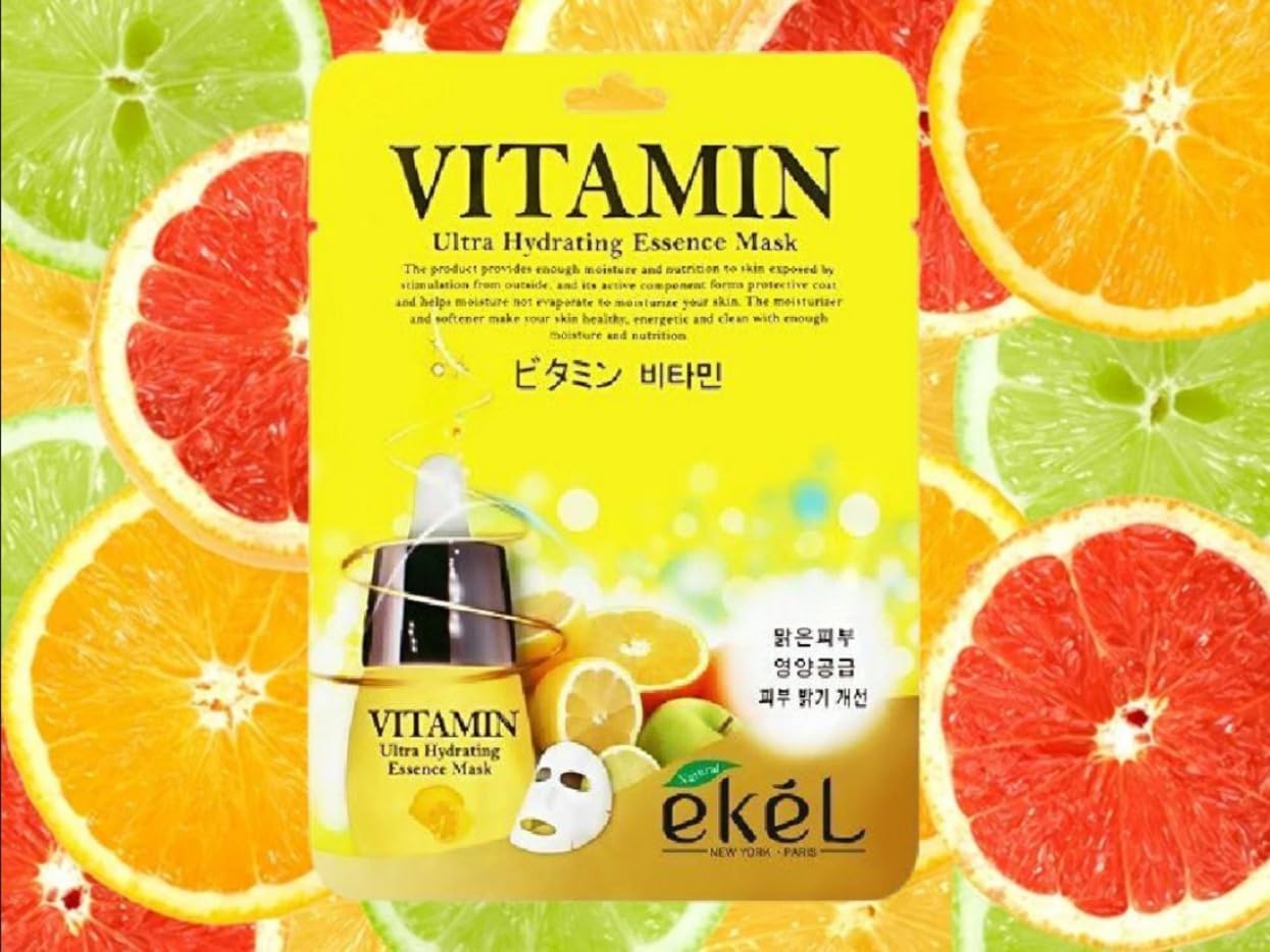Ekel vitamin ultra hydrating essence face mask sheet 25ml