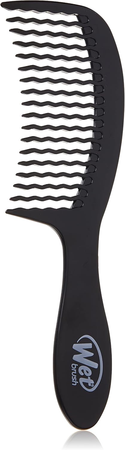 Wet Brush Detangling Comb, Black