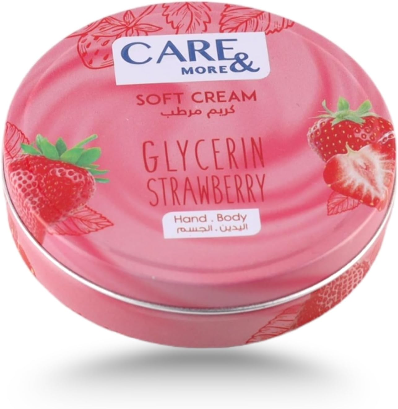 Care & more soft cream with glycerin 75 ml strawbery