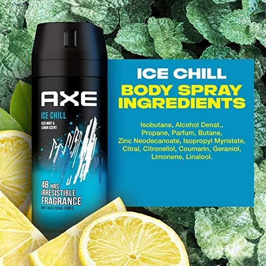 AXE Aerosol Ice Chill Promo Deodorant, 150ml