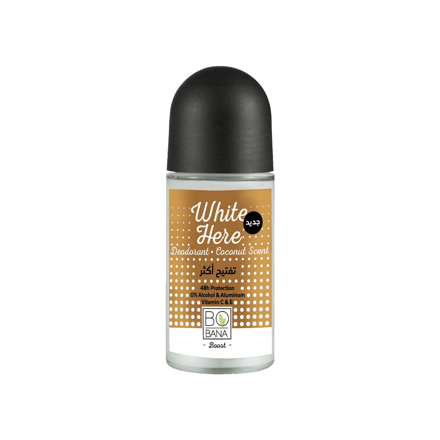 Bobana Deodorant White Here Coconut Scent 50 ml