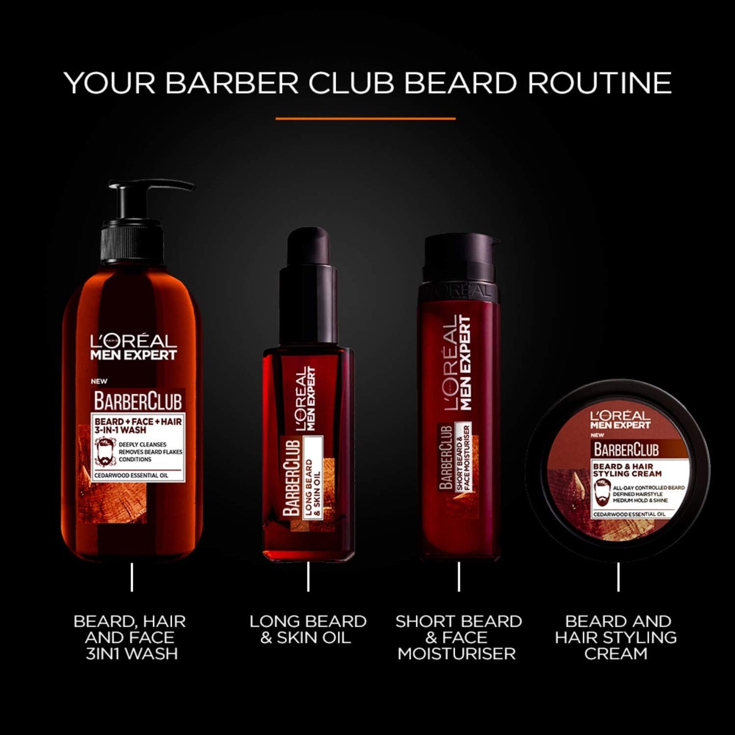 L'Oreal Men Expert Barber Club Shower Gel 300 ML