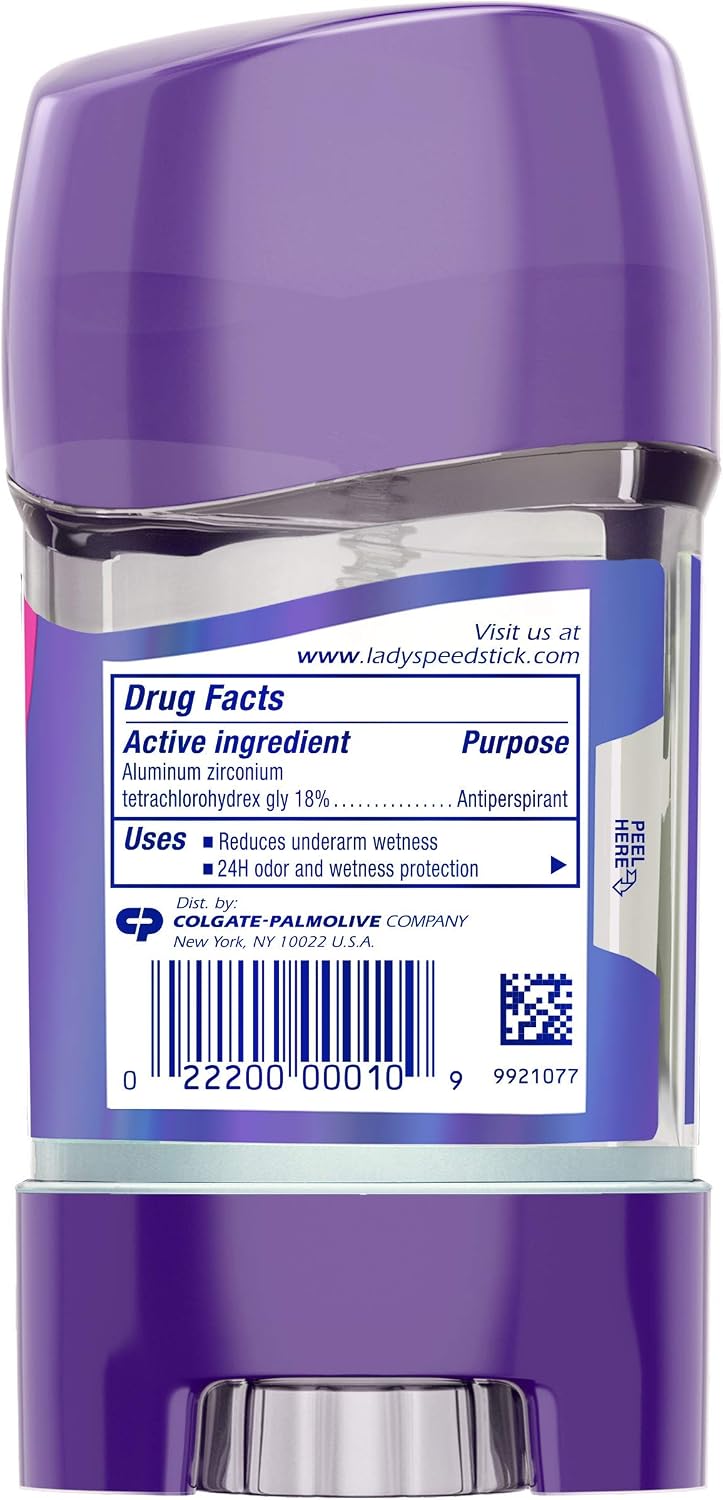 Mennen Lady Speed Shower Stick Deodorant for Women, 2.3 oz
