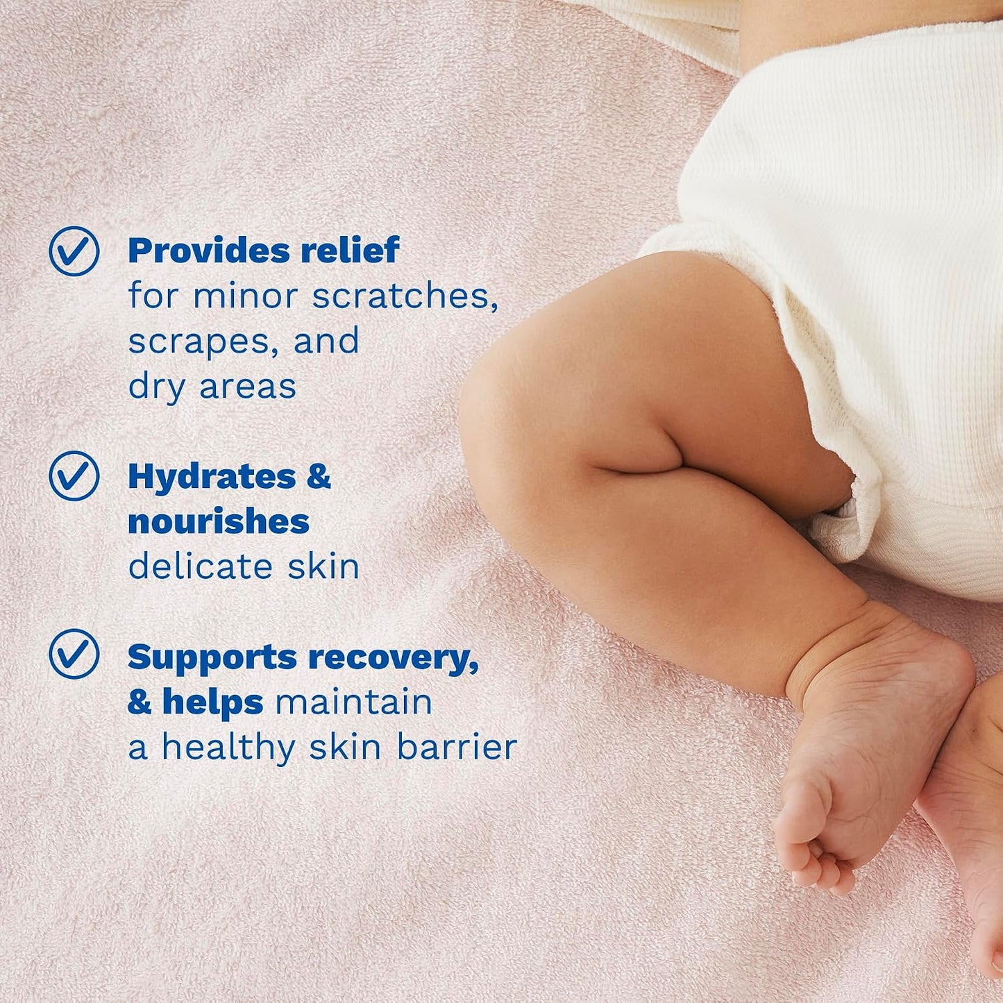Mustela Cicastela Moisture Recovery Cream, Multi-Purpose Soothing Baby Cream with Avocado Perseose and Hyaluronic Acid, Fragrance-Free, Safe from Birth, 40ml