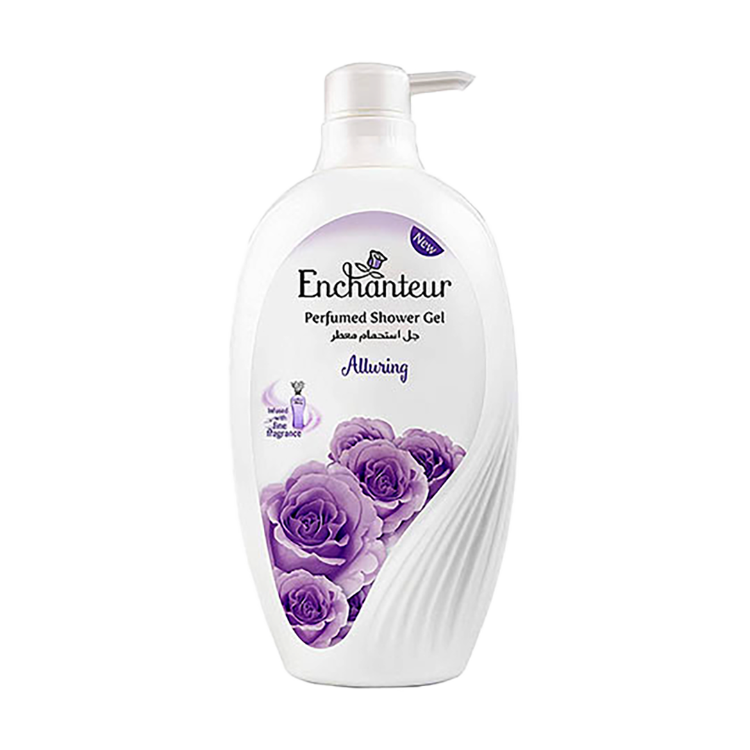 Enchanteur Satin Smooth- Alluring Lotion with Aloe Vera & Olive Butter for Satin Smooth Skin, for all skin types, 250ml