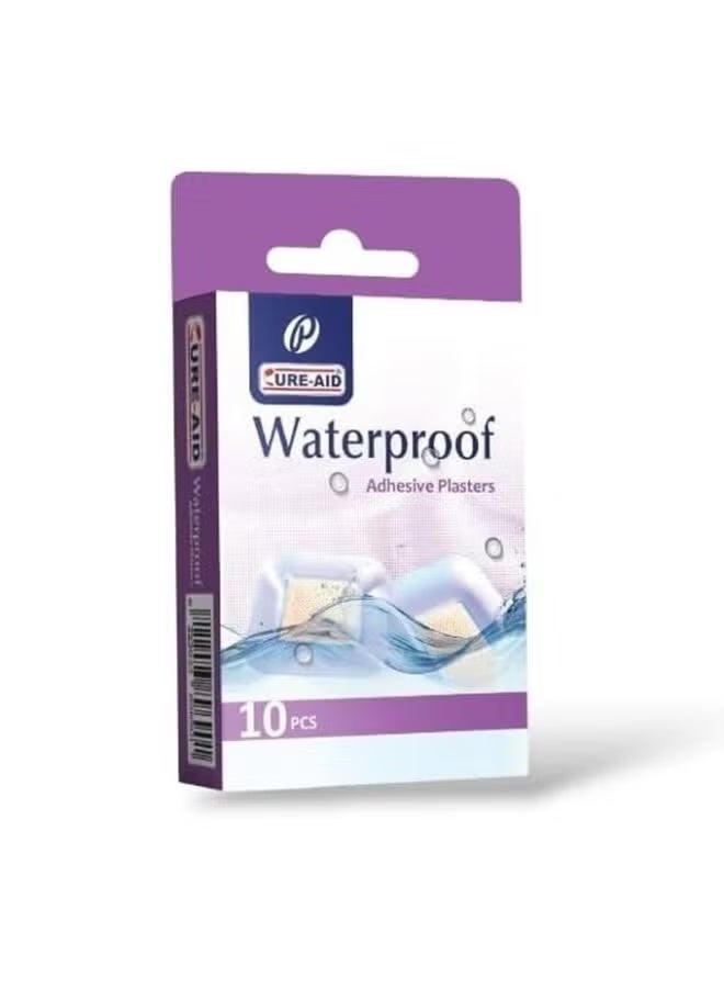 Cure Aid Water Proof Adhesive Plasters - 10Pcs