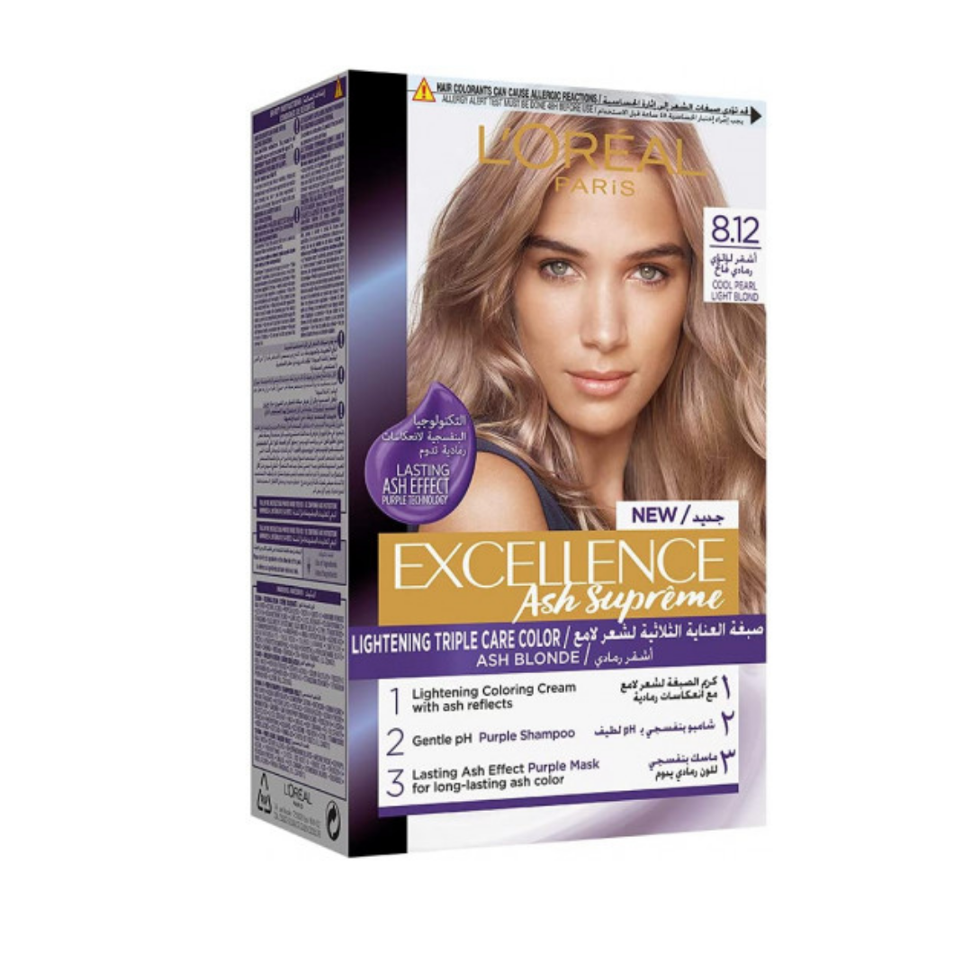 L'Oreal Paris Excellence Ash Supreme Anti-Brass Permanent Hair Colour