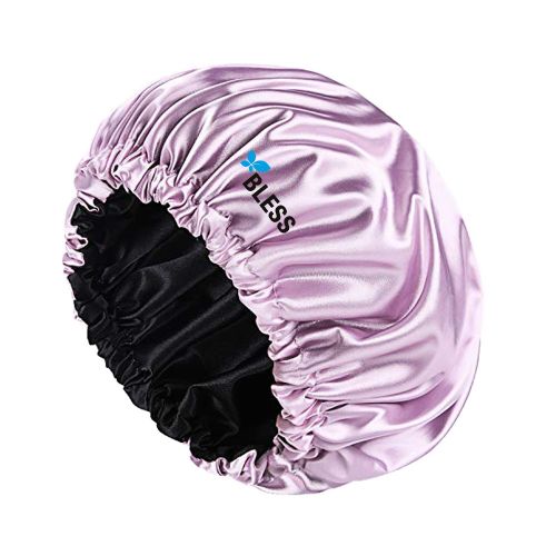 Bless Satin bonnet CASHMERE