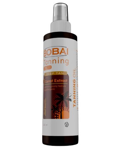 BOBAI TANNING OIL WITH CARROT EXTRACT 220ML