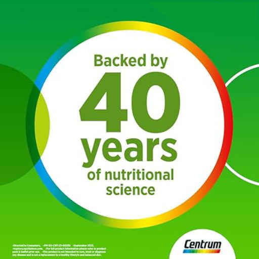 Centrum Multivitamins A to Zinc With Lutein 100 Tablets