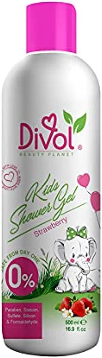 Divol Strawberry Kids Shower gel 500Ml