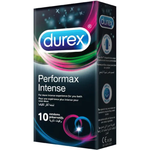Durex Performax Intense Condom - Pack of 10