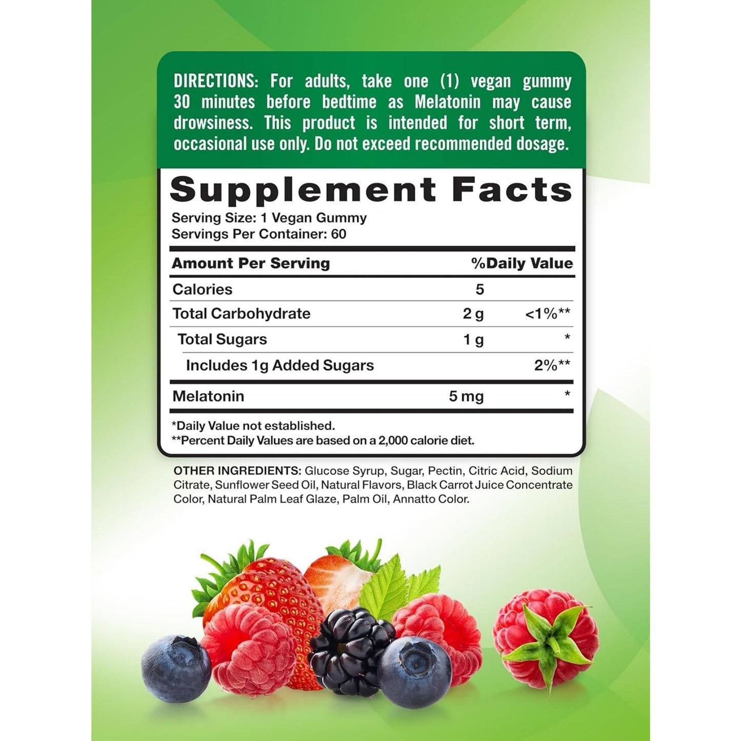 Nature's Truth Melatonin 5mg gummies