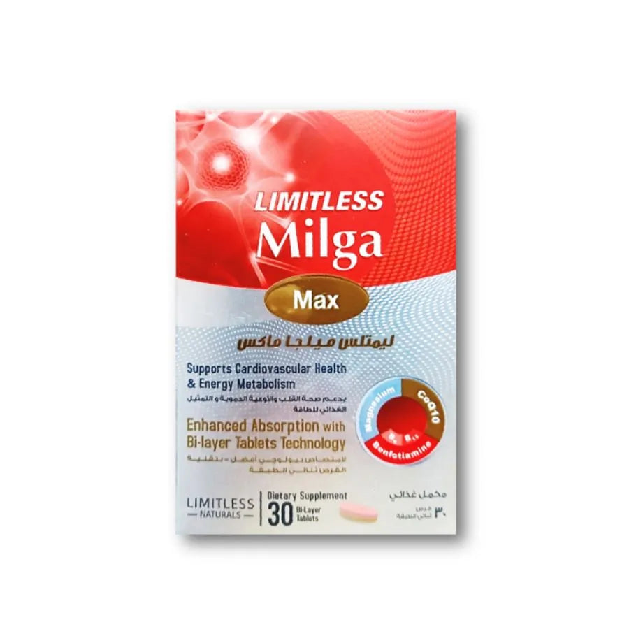 Limitless milga max 30 tabs