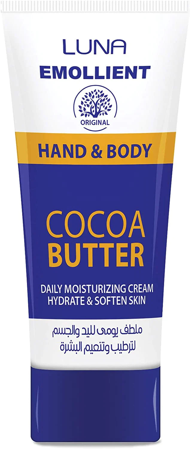 LUNA EMOLLIENT HAND & BODY COCOA BUTTER 75ML