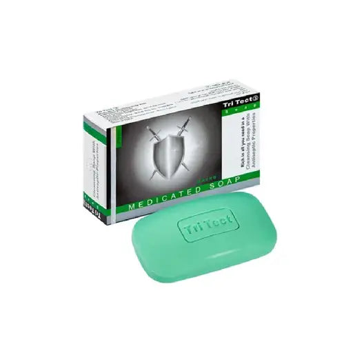 TRI TECT Cleansing soap with antiseptic 100gm