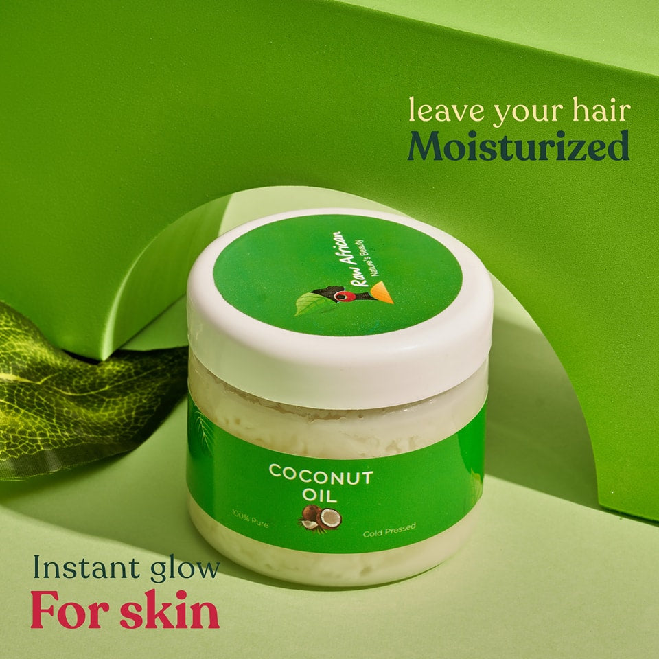 RAW AFRICAN COCONUT OIL 200ML