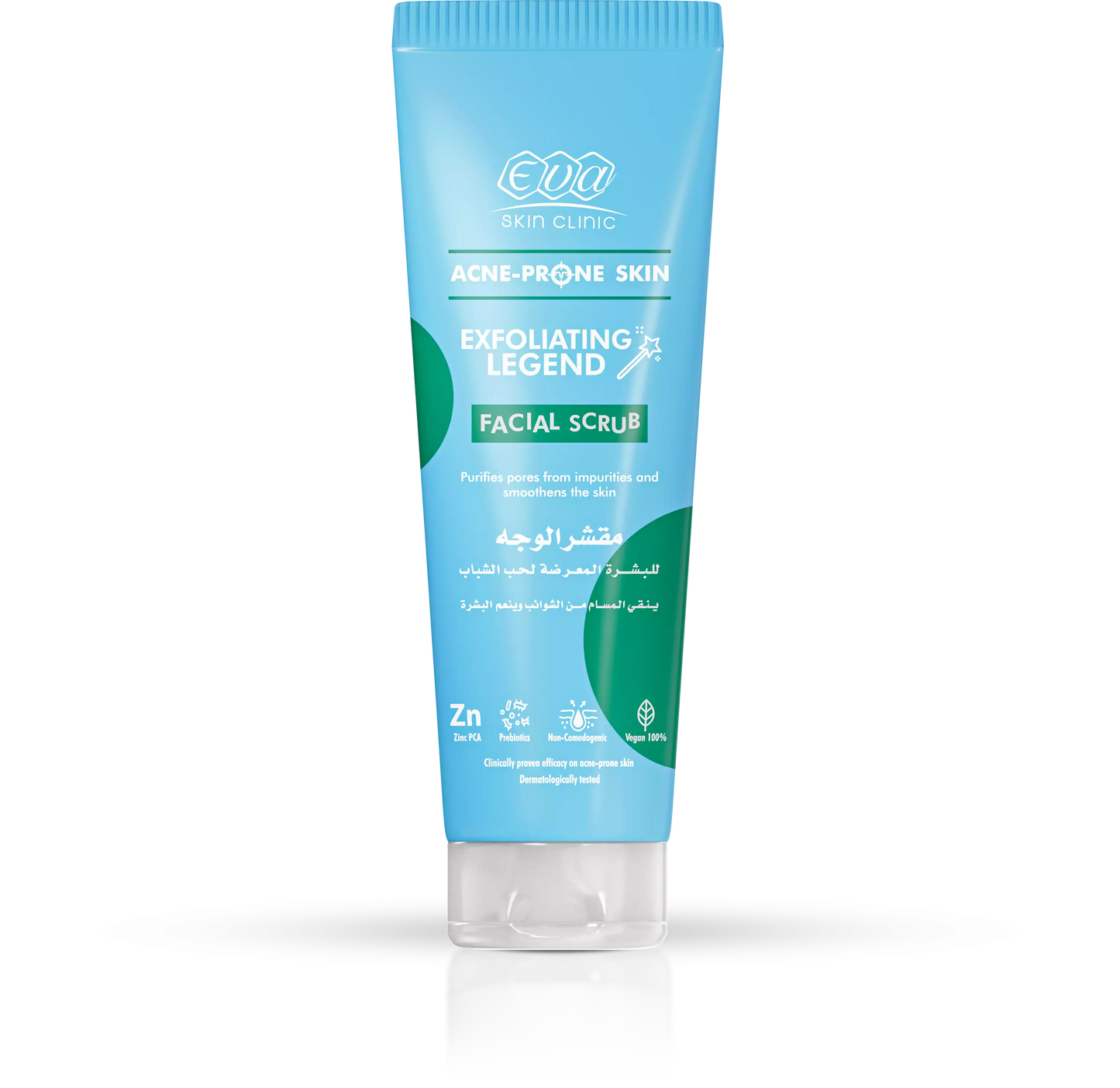 EVA SKIN CLINIC ACNE-PRONE SKIN FACIAL SCRUB, 100ML