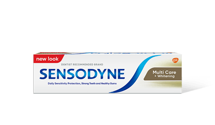 Sensodyne Multi Care and Whitening Toothpaste for Sensitive Teeth - 20 ml lo