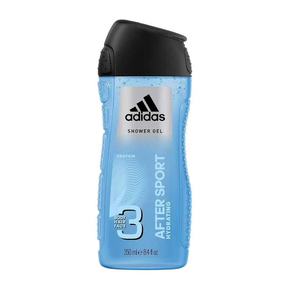 Adidas 3 in 1 After Sport Hydrating Shower Gel – 250ml