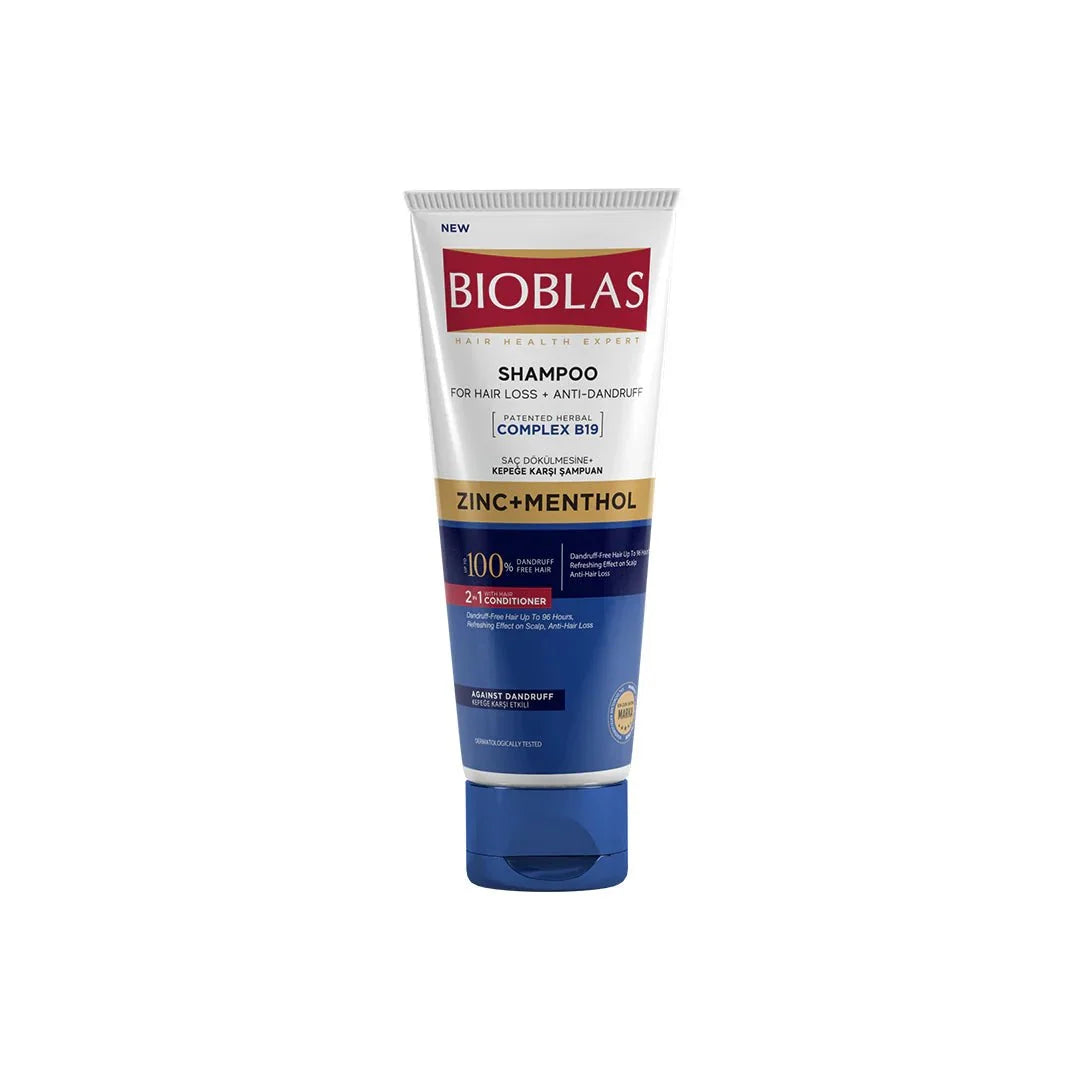 BIOBLAS SHAMPOO FOR HAIR LOSS + ANTI DANDRUFF 250ML