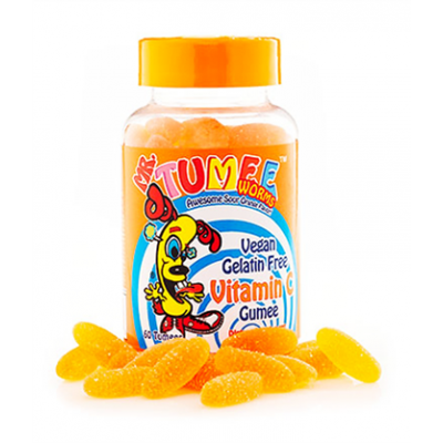 Mr Tumee Vitamin C Gumee Awesome Sour Orange Flavor 60 Tumees