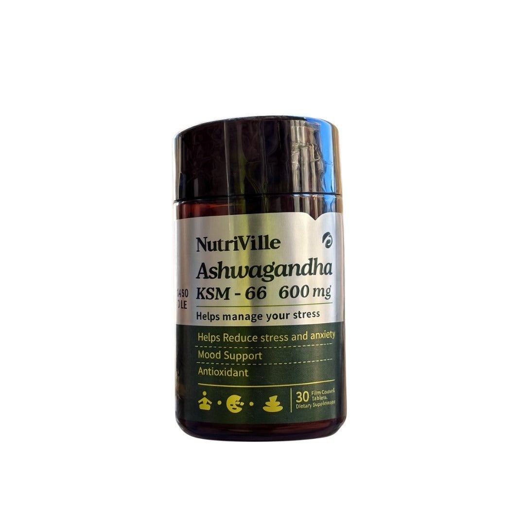 NUTRIVILLE ASHWAGANDHA 30TAB
